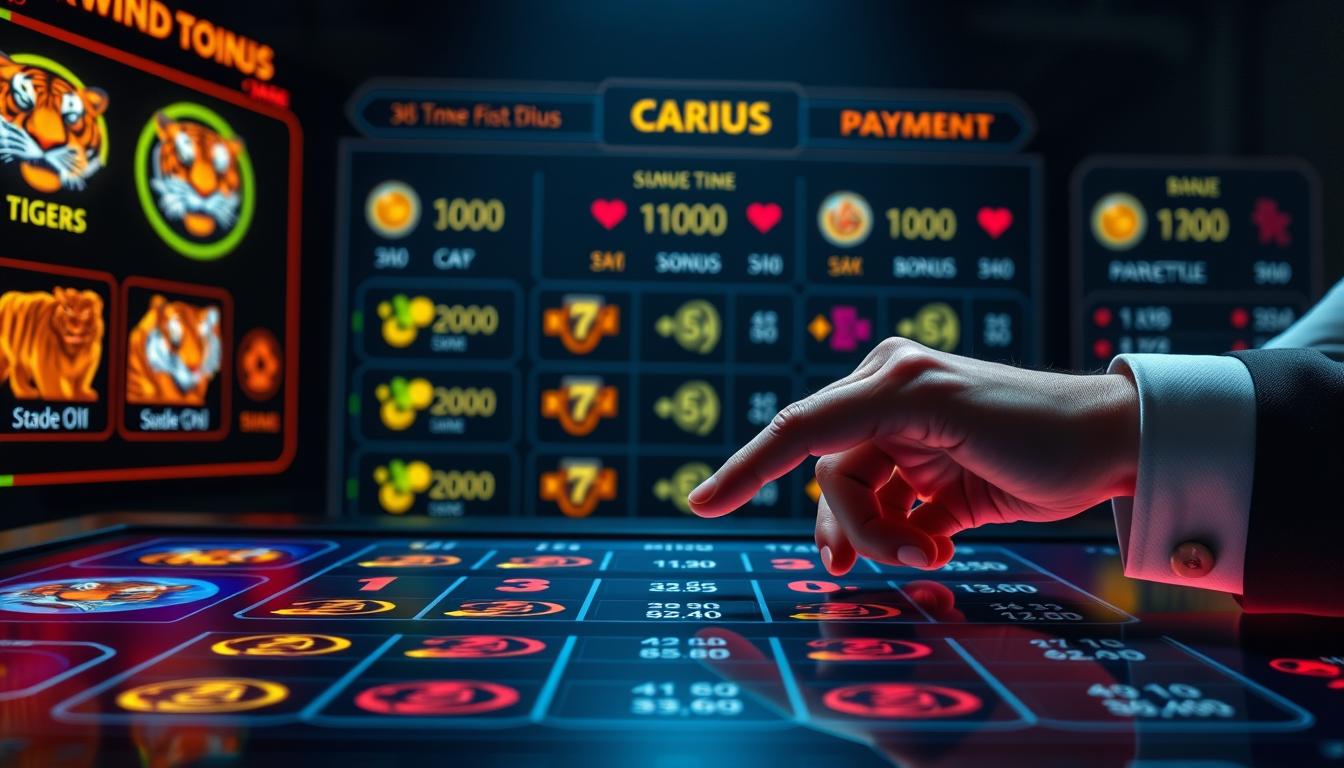 Como ler tabela de pagamentos do jogo do tigre