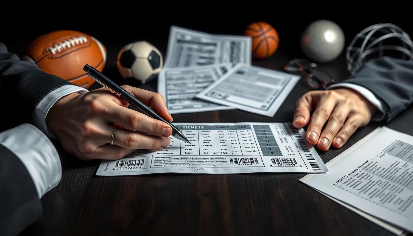Como ler um bilhete de apostas esportivas